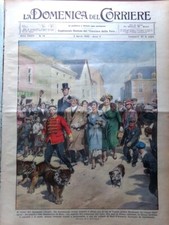 La Domenica del Corriere 3 Aprile 1932 Borsa Milano Jamara Nidi Cesari Brescia