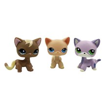 3 pezzi Littlest pet shop