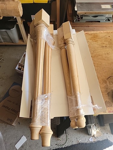 Set gambe per tavolo - gambe, in
