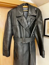 WW2 WK2 cappotti in pelle XL cappotto ufficiale cappotti ruota giacca...