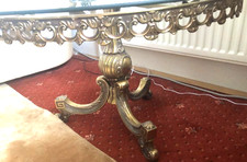 GAMBE IN OTTONE MASSICCIO CON