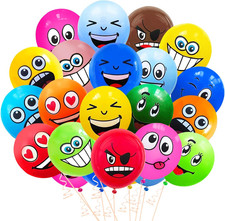 Kit Palloncini per Compleanno Emoticon Palloncino Elio 100 Pezzi Palloncini Fest