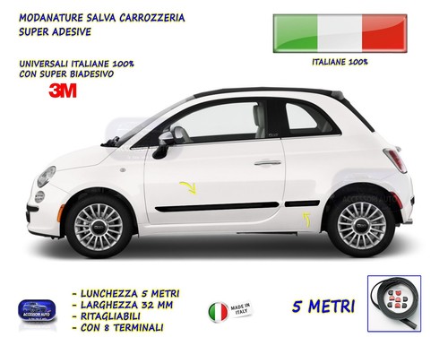 Modanature fiat 500 esterne - modanature,