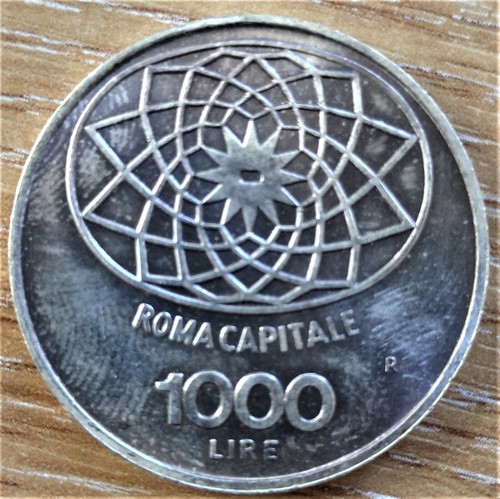 Lire 1000 argento roma - 1000,