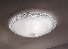 Plafoniera classica in vetro
