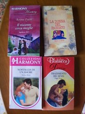 LOTTO 4 LIBRI HARMONY  ROMANZI STORICI  LETTERATURA FEMMINILE DONNA AMORE AFFARE