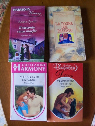 Lotto libri harmony romanzi - libri,