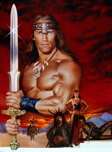 Conan barbaro locandina - il,