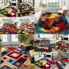 Tappeto Multicolore Tappeti Design Arcobaleno Soggiorno Tappetini Corridoio