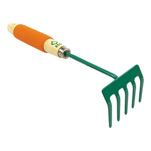 Rastrello denti con manico - con,