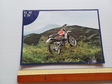 Garelli KL 50 E 5V 1973 depliant ORIGINALE italiano