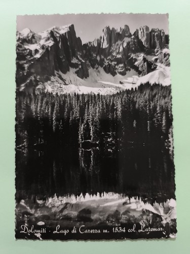 Dolomiti lago carezza - lago, col
