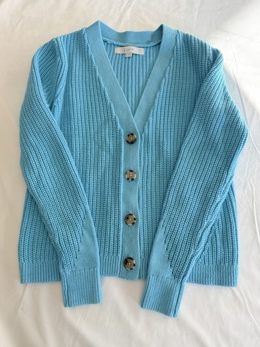 Loft blu cardigan maglia - loft,