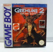 GREMLINS 2 GAME BOY GAMEBOY NINTENDO CIB - GB MATTEL ITA VINTAGE 1992