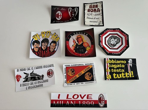 Milan adesivi stickers - adesivi,