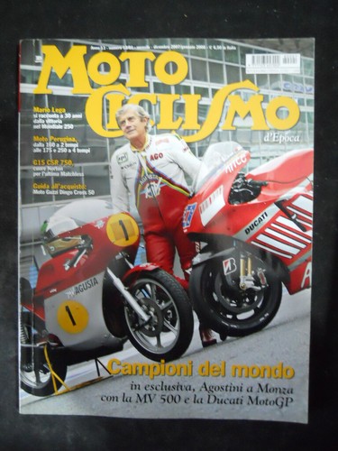 Motociclismo epoca 12 - motociclismo, d'epoca