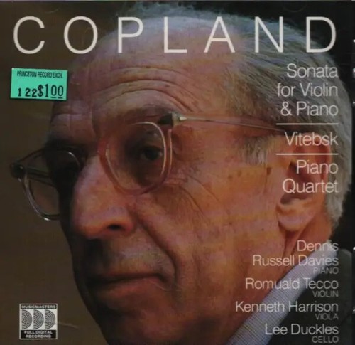 Copland sonata for violin - cd,