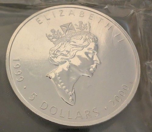 Canada dollari - (maple, 5