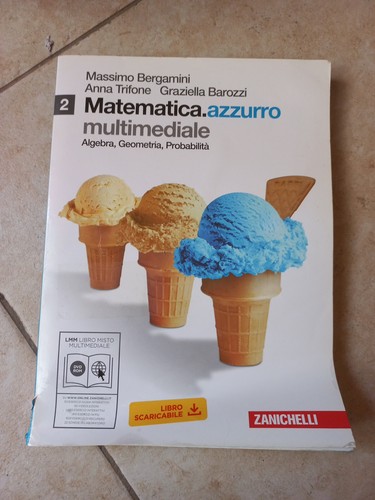 Matematica azzurro con - 2,