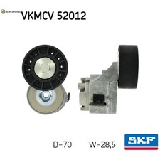 TENDICINGHIA CINGHIA TRAPEZOIDALE VKMCV 52012 per FIAT DUCATO/Piattaforma/Telaio 2.3L