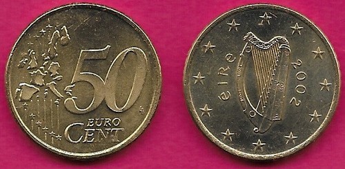 Irlanda centesimi euro - 50, di