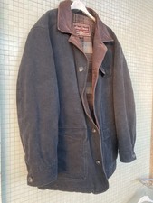 marlboro vintage L Canvas Coat Jacket Marlboro Classics Westernwear Black 