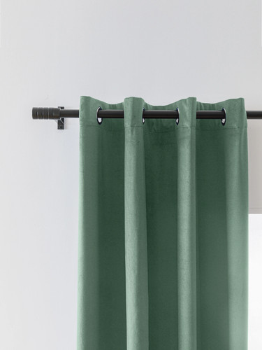 Tenda velluto con occhielli - velluto,