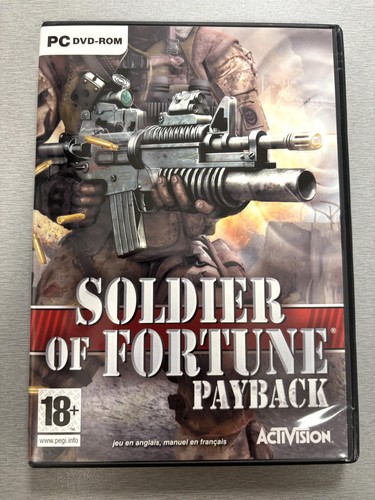 Jeu soldier fortune - soldier,