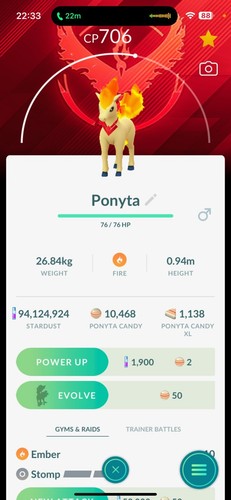 Sfondo ponyta candela team - sfondo,