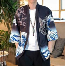 Cardigan kimono uomo casual