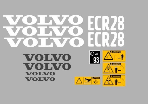 Volvo ecr28 escavatore - ecr28,