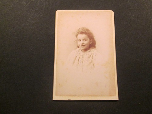 Photo cdv petit fille - photo, au