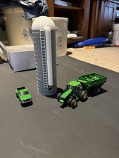Plastic silo model - 1/64, gray