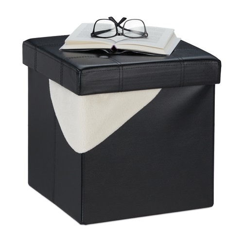 Pouf contenitore quadrato