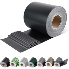 Fascia Privacy Balcone ringhiera cancello Frangivista PVC 19CMx35MT Intrecciato