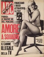 ANTICA  RIVISTA ABC N. 44 DEL 1966 FUMETTO JUSTINE E CARTE MERCANTE IN HAREM