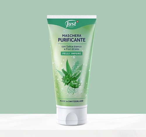 Maschera viso purificante just - maschera,
