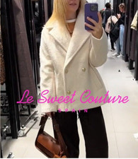 ZARA WOMAN ECRU BOUCLE