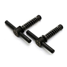 Titanio + Fibra di Carbonio Cerniera Leve per Brompton Nero