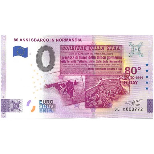 Zero euro souvenir - euro,