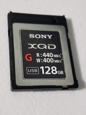 Sony G Series 128GB XQD Memory