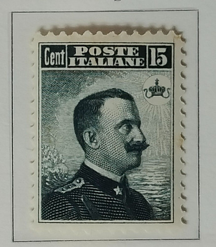Francobollo vittorio emanuele - francobollo,
