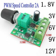 Driver modulo regolatore velocità PWM motore DC trimmer dimmer LED 12v giri 5v