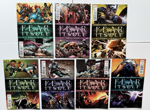Fear itself set completo - fear, #1-7