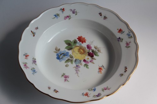 Meissen piatto cavo porcellana - meissen,
