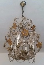 Lampadario ferro battuto - ,