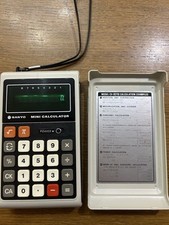 Mini calculator Sanyo CX-8016 Vintage