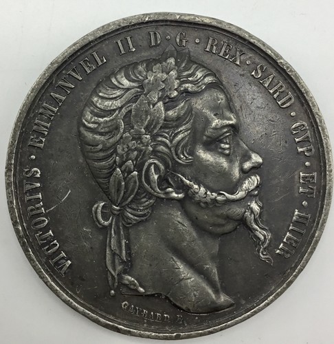 1859 medaglia alleanza - medaglia, franco