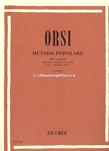 Ricordi metodo popolare per