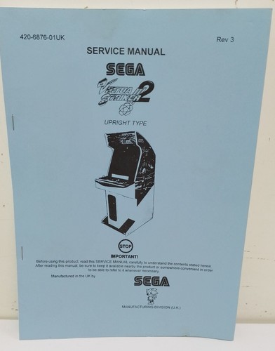 Sega virtua striker upright - sega, 2